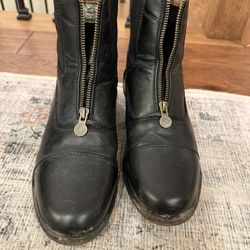 9.5 English Horse Riding Boots Black Women’s