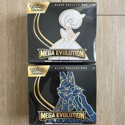 Mega Evolution ETB Mega Lucario & Mega Gardevoir