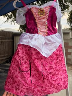 Disney Sleeping Beauty Aurora Girls Costume Dress