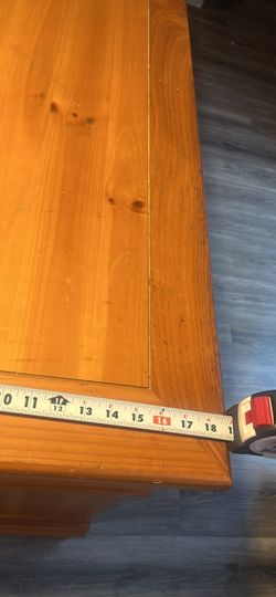 Wood dresser