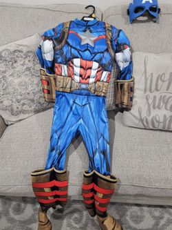 Captain America Kids Costume