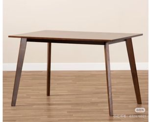 Solid Wood Dining Table + 2 Chairs - $80