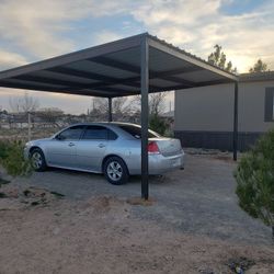 High Quality Carports With Galvanized Panels 