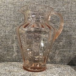 Vintage  Rose Pink  Water / Juice 🥤 Pitcher 