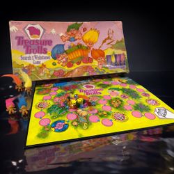 Vintage Treasure Trolls Wishstones Game Pressman 1980s Complete w Trolls