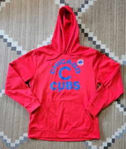 Majestic Chicago Cubs Mens Sweatshirt Hoodie Size Medium. 