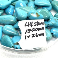 Genuine Pear Turquoise Beads