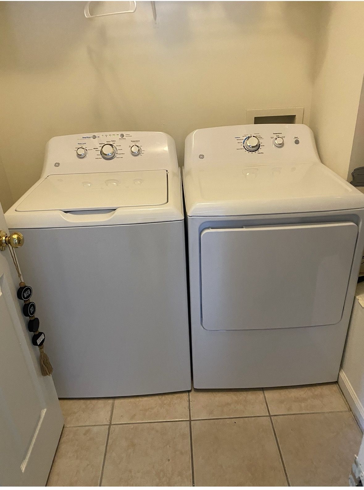 GE Washer And Dryer Only 1 Year Old