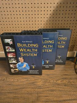 Russ Whitney's Building Wealth system volume one, two and three