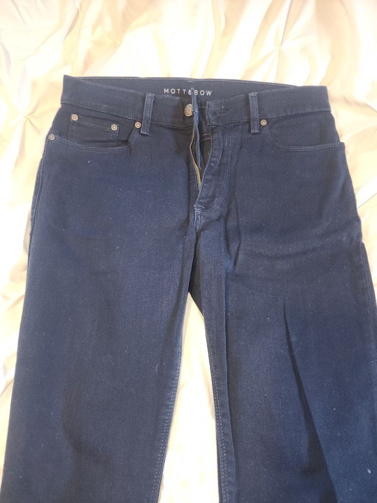 Mott & Bow Skinny Mercer Blue Jeans