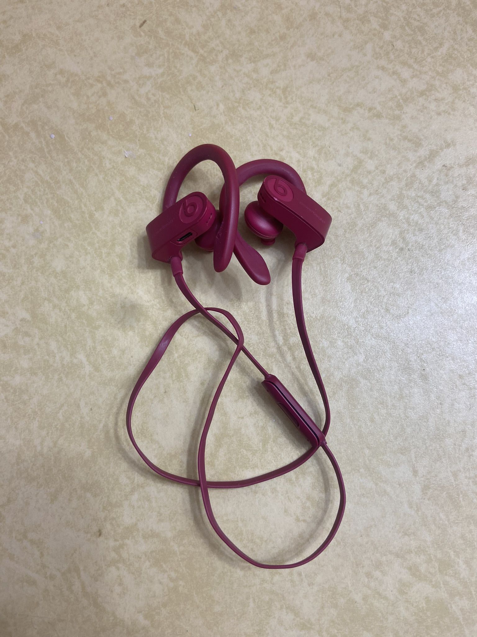 Beats by Dr. Dre Powerbeats3 In Ear Headphone Red Bluetooth