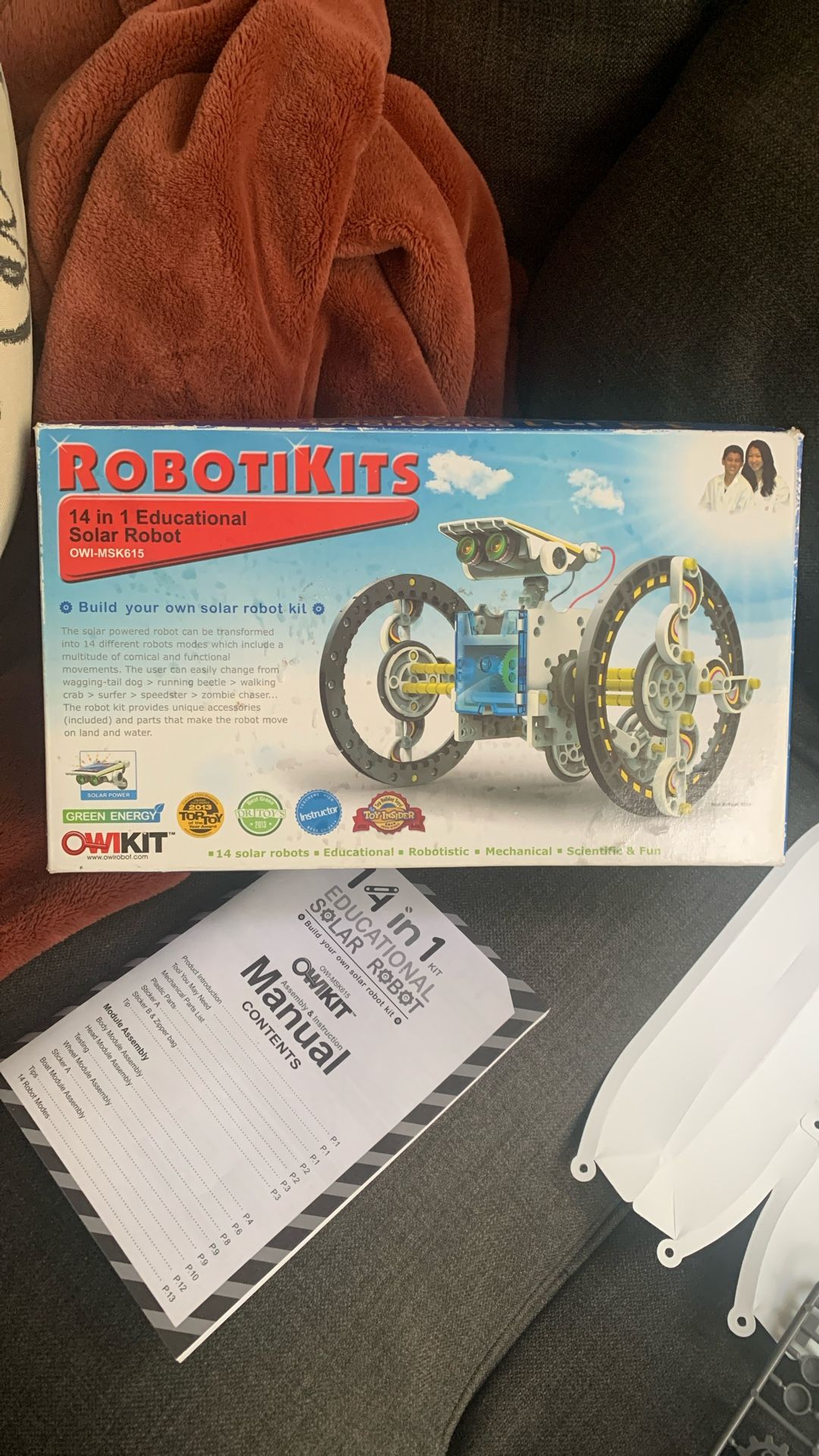 Robotikits Solar Robot 14 In 1