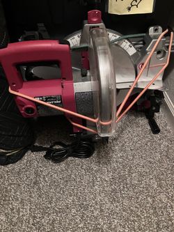 Skillsaw miter saw with legs.