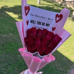 Valentine’s Day Rose Bouquet – Limited Quantity