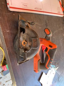 Battery Saw machine used 1 time stay in garage for 2 years