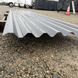 Metal panel & Metal construction & Metal building &  siding. 8 Foot tall 33’ width 24/26 Gauge 