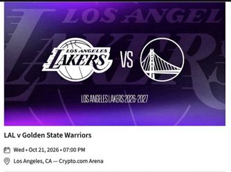 Warriors at Lakers