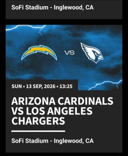 Los Angeles Chargers vs. Cardinals