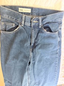 Zara Blue Denim Jeans Size EUR 34