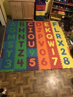 ABC/123 Foam Mat