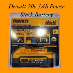 Dewalt 20v 5Ah Power Stack Battery 