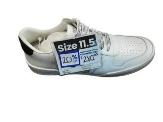 Versace Leather Animal Print White