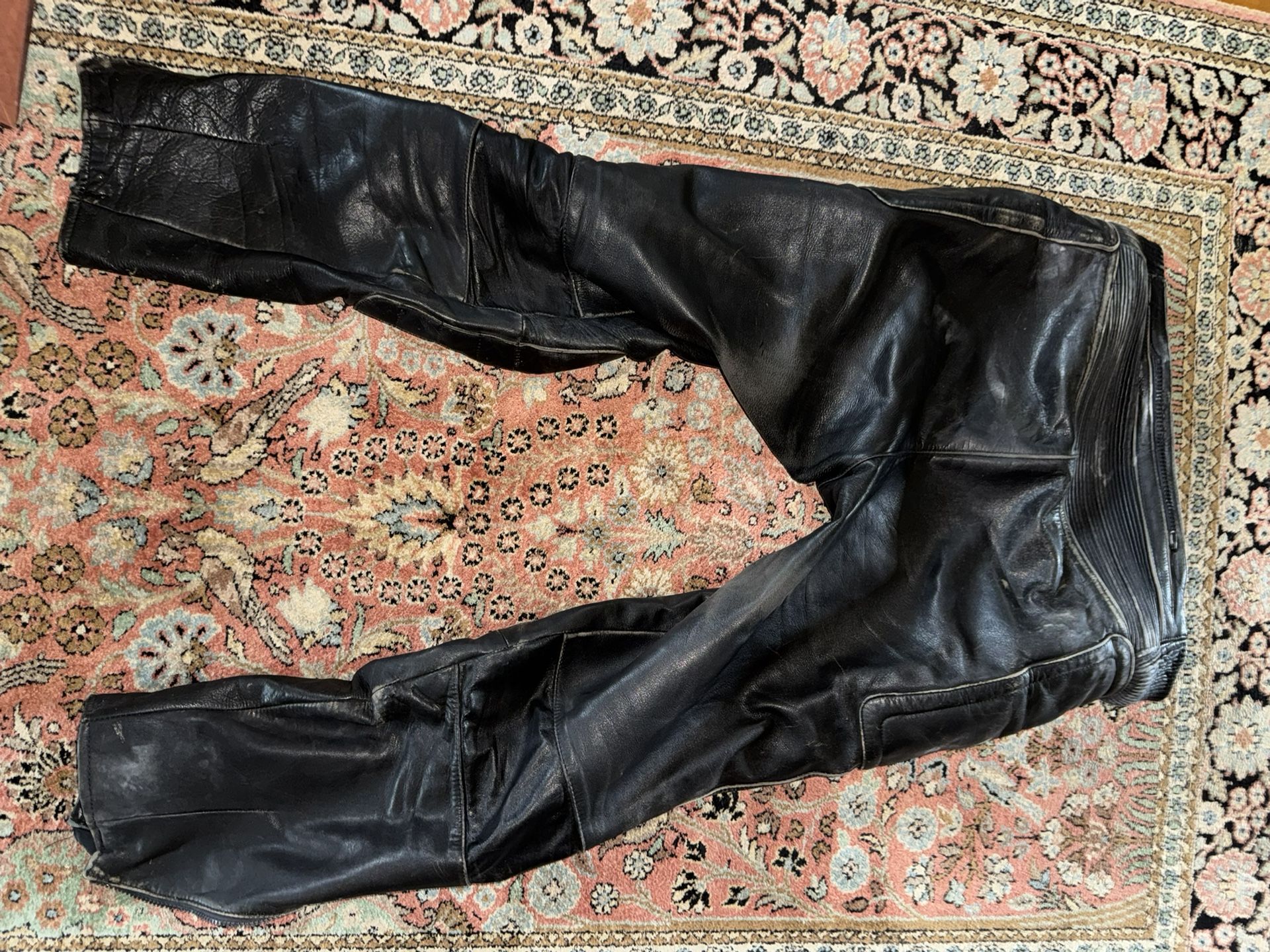 Leather Motorcycle Pants