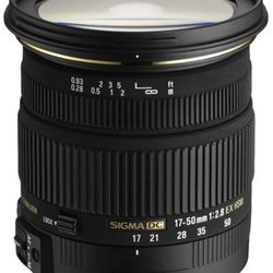 Sigma 17-50mm f/2.8 EX