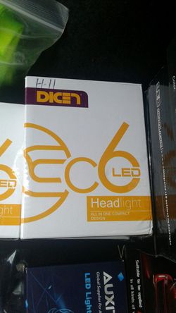 LEDS HEADLIGHT NUEVOS EN SUS CAJAS COLOR BLANCOS 6000K TENGO DE TODO TIPO DE MEDIDAS NÚMEROS Y LETRAS