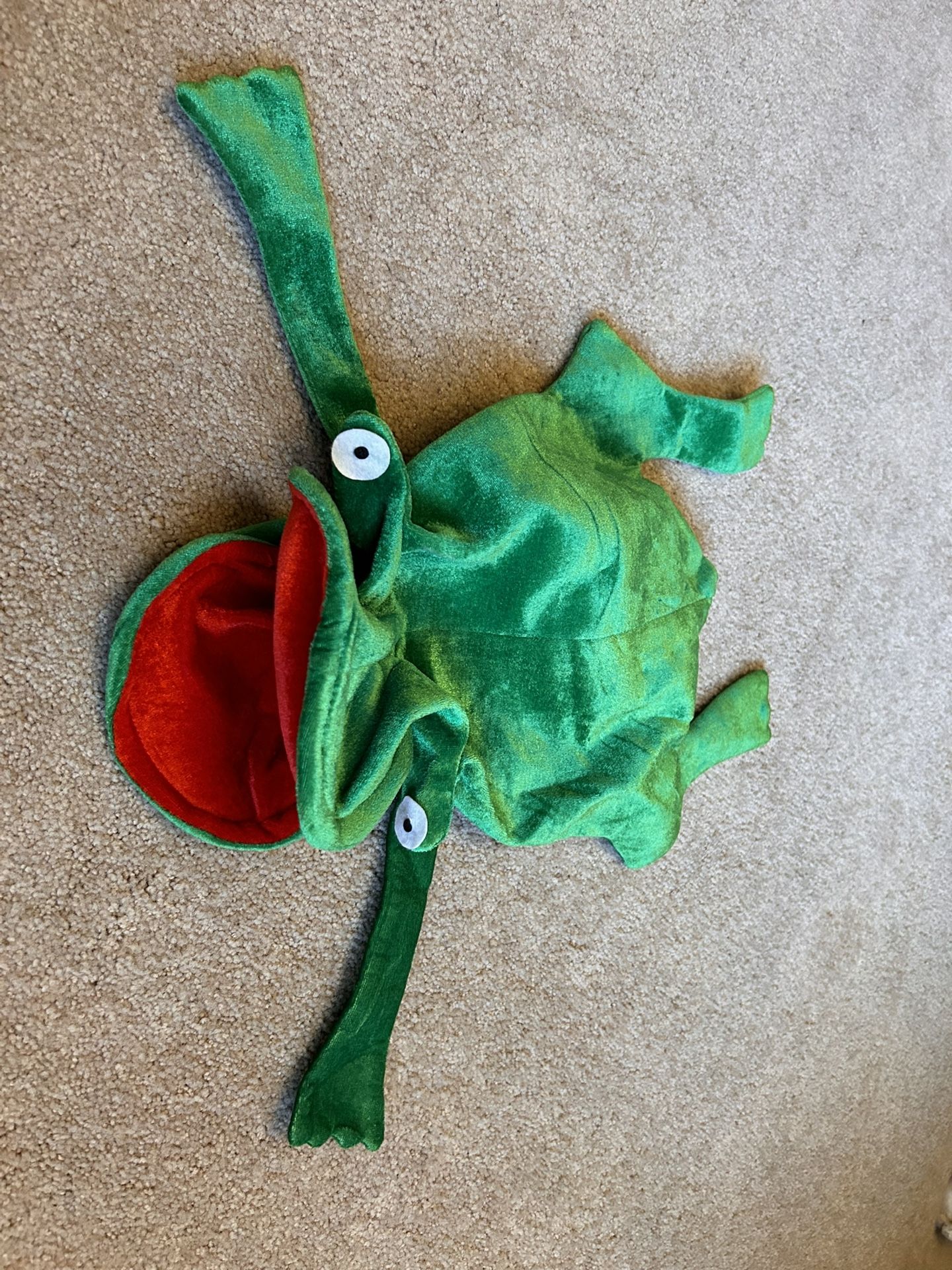 New Frog Hat Costume For Halloween Party.
