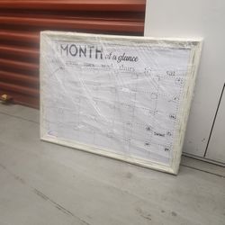 Magnetic/Dry Erase Monthly Wall Calendar