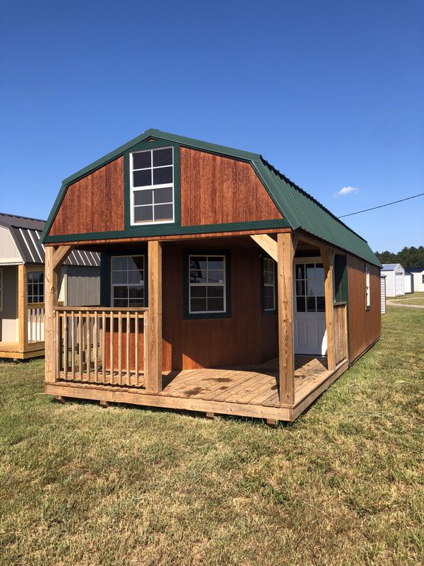 REPO!! 12x32 Deluxe Lofted Barn Cabin for Sale in Hartwell, GA OfferUp