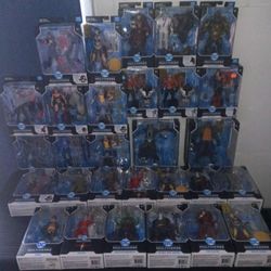 Over 30 Brand New DC action Figures All For 450