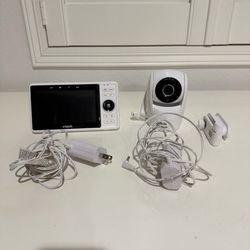 VTech WiFi Baby Monitor with Camera and Audio, 1080p Camera & 5" HD Screen – Remote Pan-Tilt-Zoom