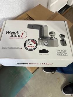 Weigh safe Trailer hitch