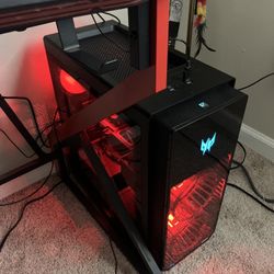 High-End Gaming PC – i7-12700F, 16GB RAM, 8GB GPU, 945GB SSD, Predator Keyboard & Razer Headset