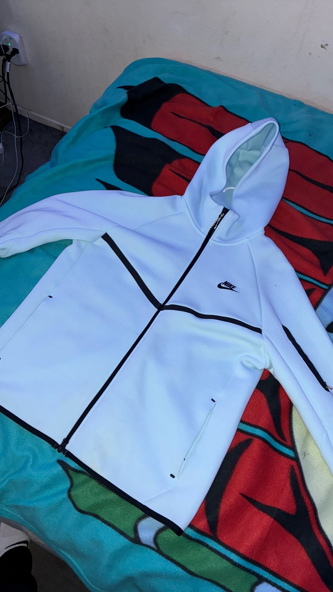 Brand new light blue Nike tech hoodie