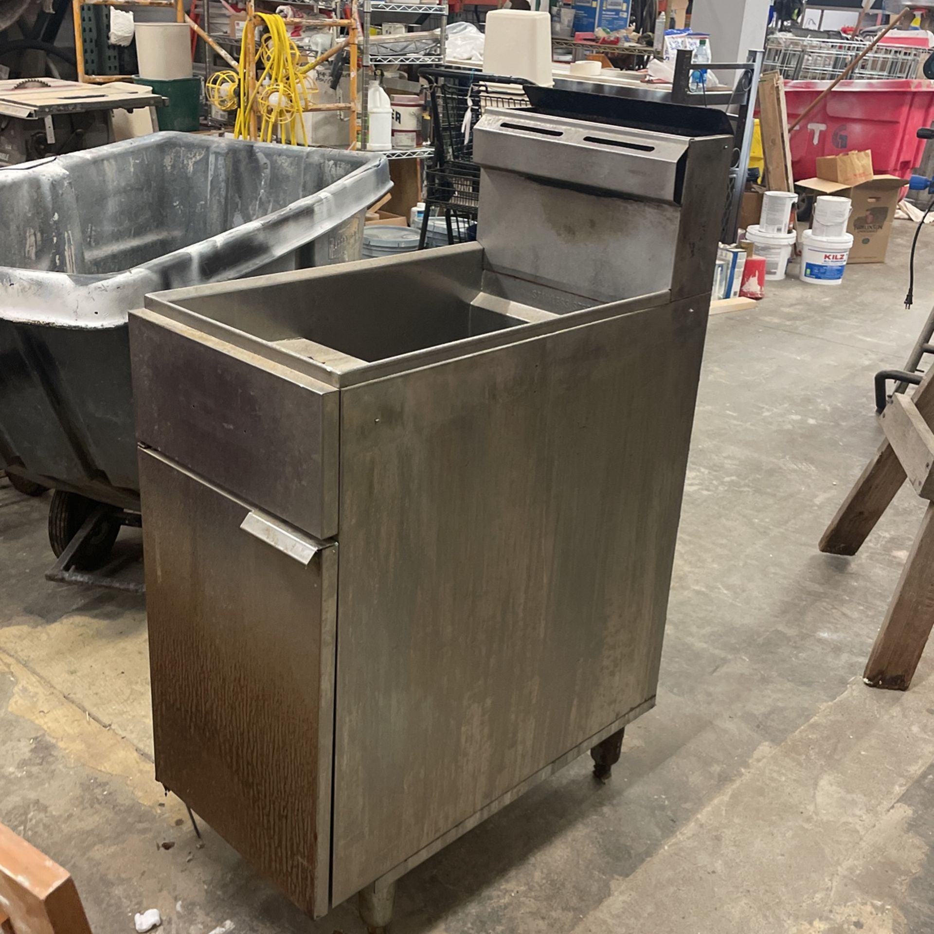 40 Pound Imperial Natural Gas Deep Fryer