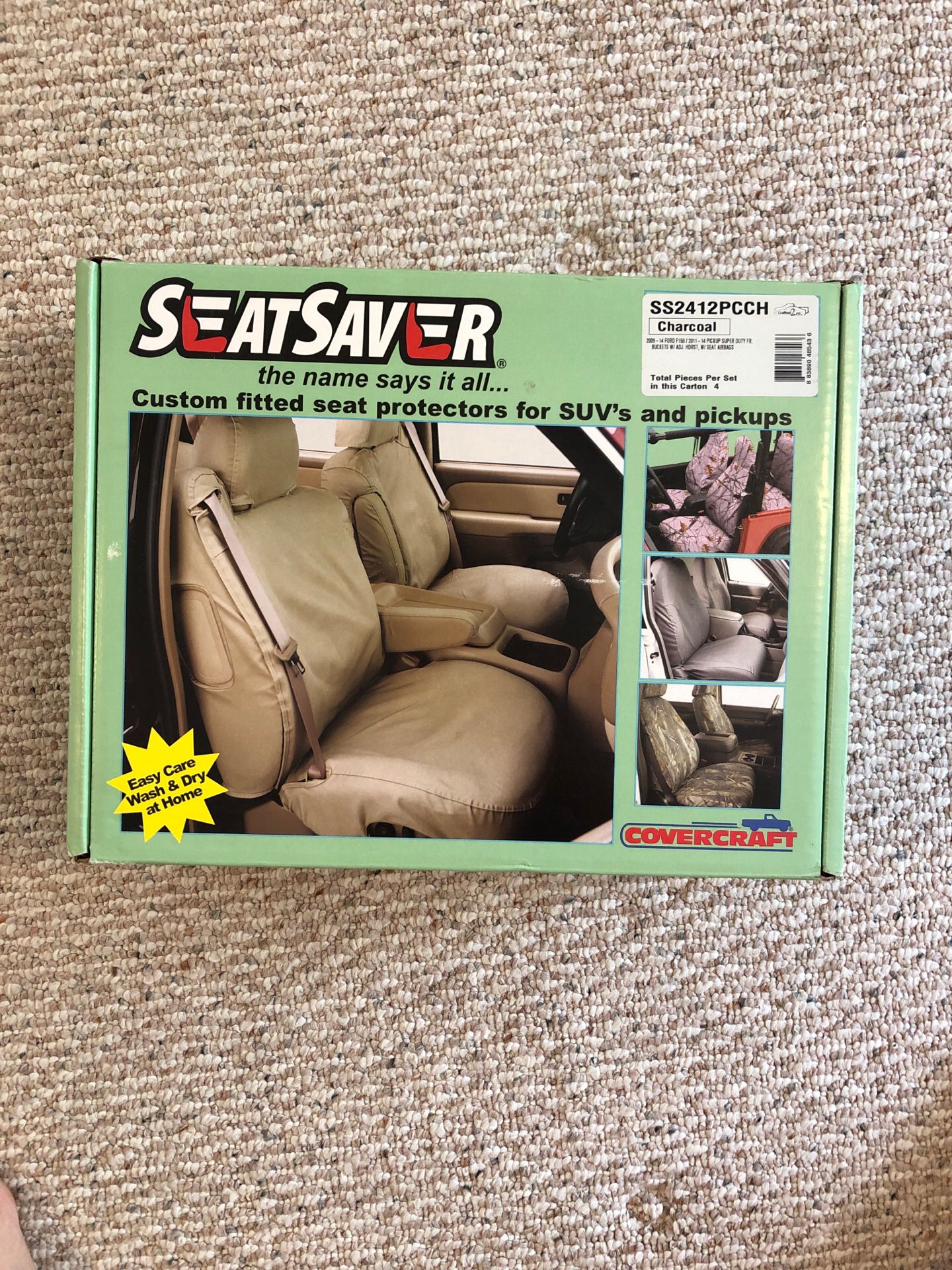 4 Seat covers for SUV or Truck