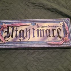 Nightmare VHS Board Game 1991