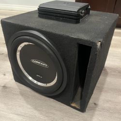 Subwoofer And Amp 