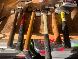 Various steel head hammers