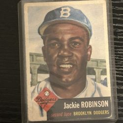 1953 Jackie Robinson Topps Card