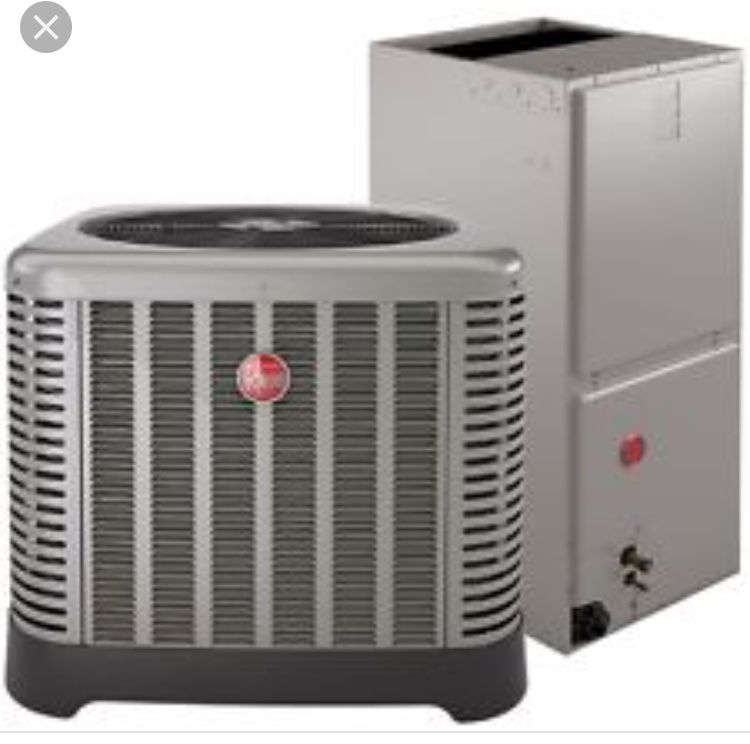 New 2  Ton Rheem AC Systems! Wholesale Prices! Warranty! Local Delivery Included!