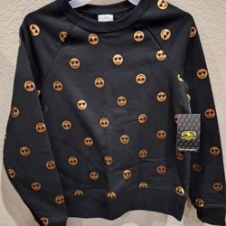 Athletic Fleece Sweatshirt Size M 7/8