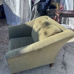 Single Seater Sofa Green