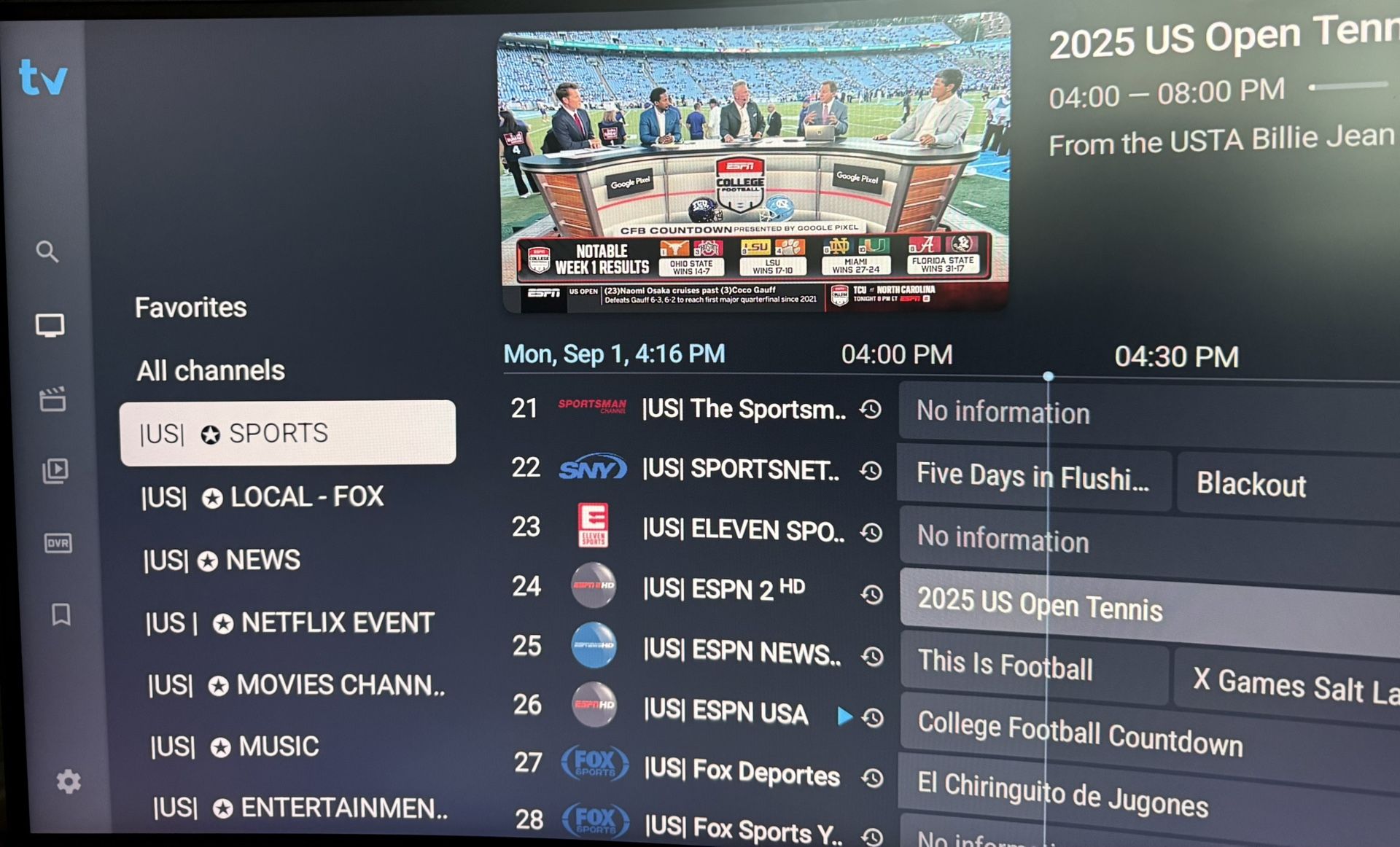 ONN 4K Plus 12 months Live TV VOD PPV Tivimate Google TV 16GB 2GB RAM Voice