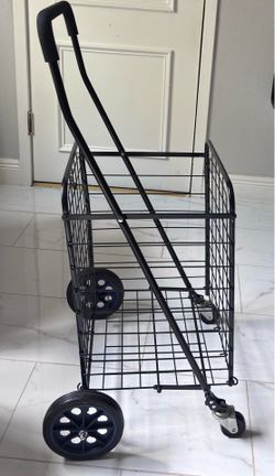 Folding utility cart