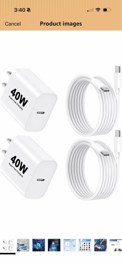 iPhone chargers