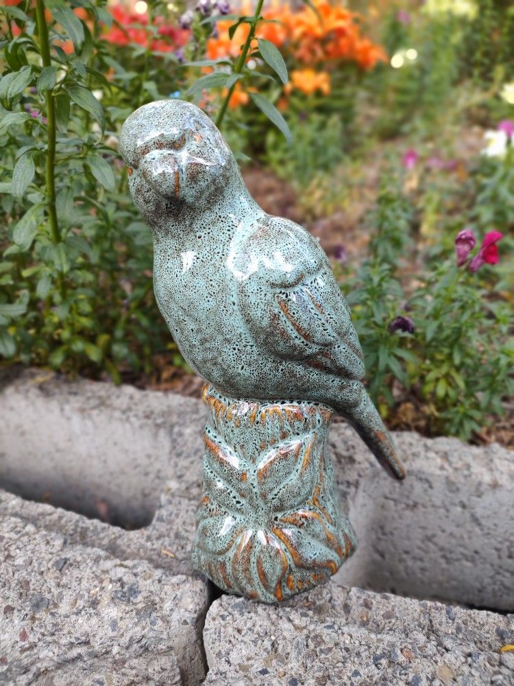 Decor Tropical Bird Ceramic 